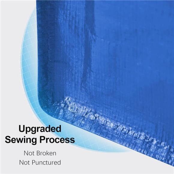 Heavy Duty Extra Large Moving Bags W/Backpack Straps - Strong Handles & Zippers - Picture 5 of 8